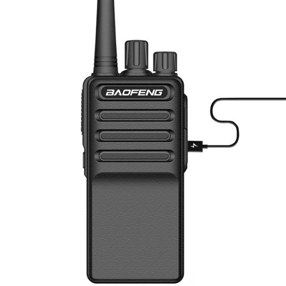 BAOFENG C5 8W 5-20KM USB Charging Ultra Thin Handheld Radio Walkie Talkie 400-470MHz 16 Channels Driving Hotel Civilian Intercom - US Plug - Image 2