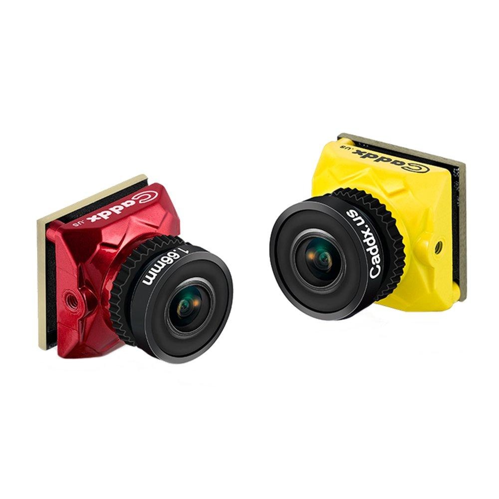 Caddx Ratel 1/1.8in Starlight HDR OSD 1200TVL NTSC/PAL 16:9/4:3 Switchable 1.66mm/2.1mm Lens FPV camera for RC Drone Yellow 1.66mm - Image 2