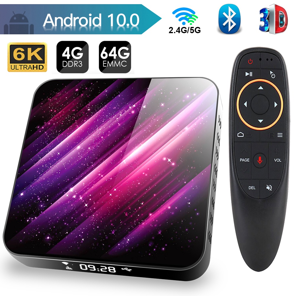 Tp03 Tv Box H616 Android 10 4+32g D Video 2.4g 5ghz Wifi Bluetooth Smart 2+16G_Au plug - Image 2