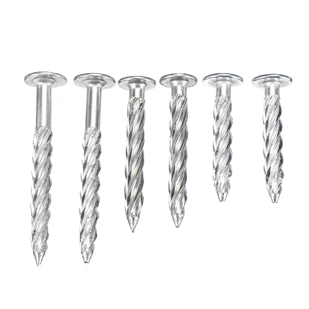 32Pcs Galvanized Threaded Nail Expansion Screw Nails Door Frame and Safety Speed Bump Fixing Pull Burst Nail - Image 2