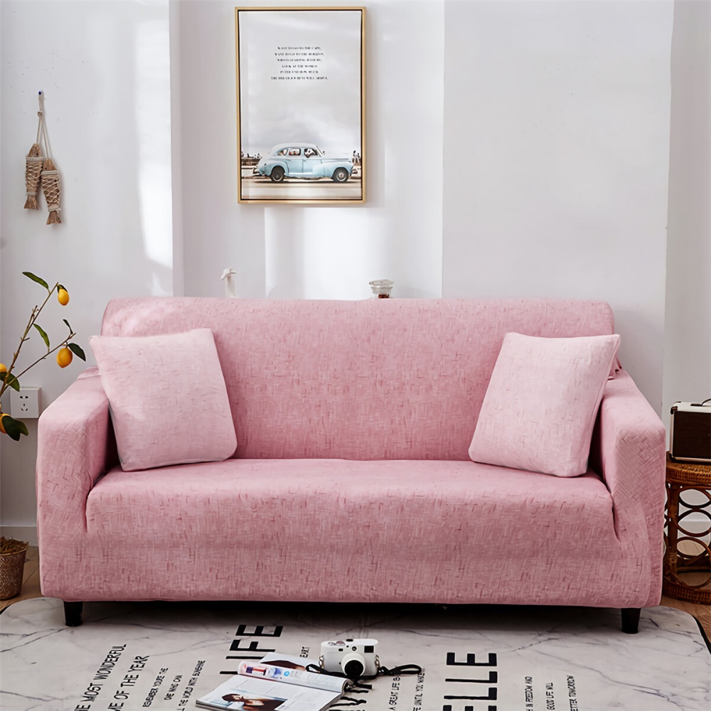 Elastic Sofa Cover Chair Seat Protector Stretch Slipcover Home Office Furniture Accessories Decorations - Blue S