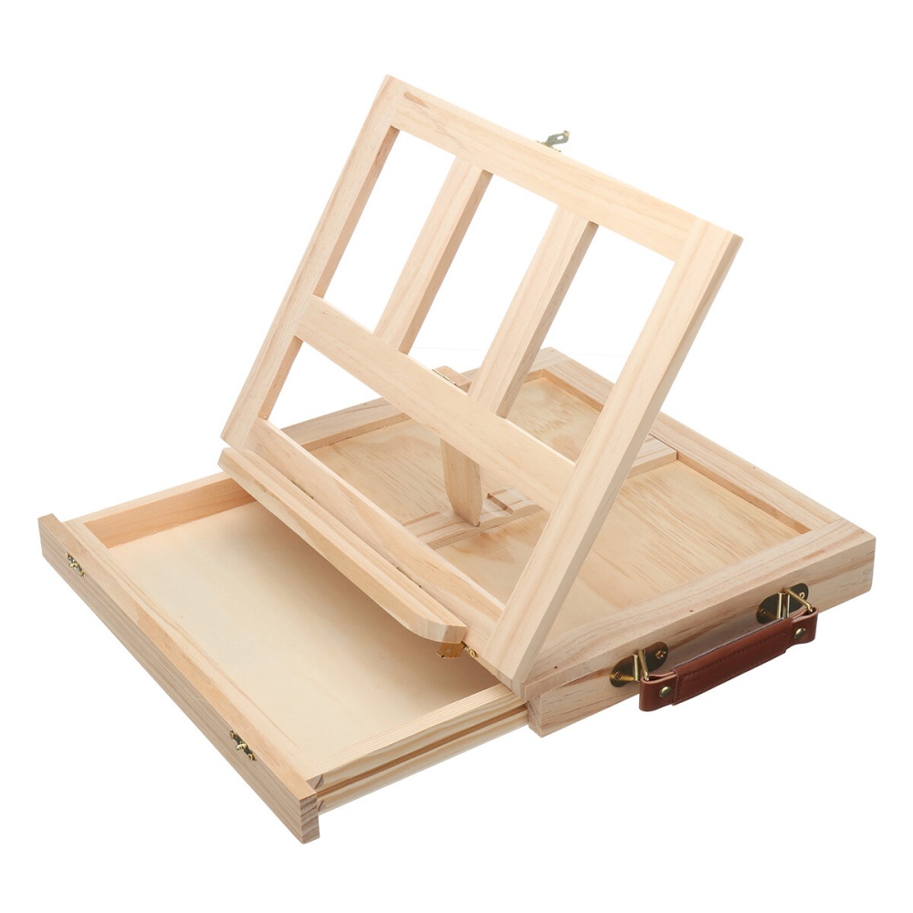 Artist Table Easel Art Drawing Painting Wood Sketching Box Board Desktop Home
