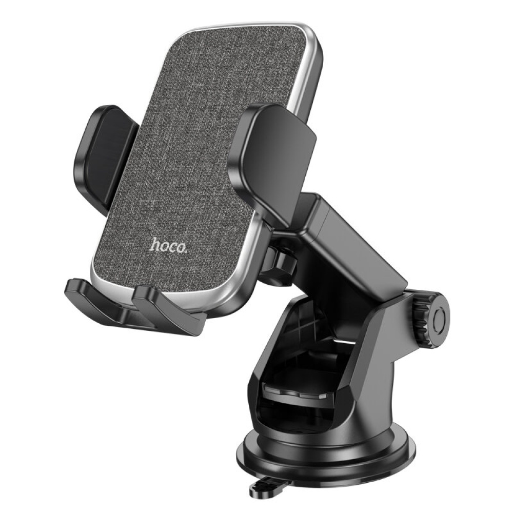 HOCO CA95 360° Rotation Telescopic Arm Car Suction Cup Dashboard/ Windshield Bracket Mobile Phone Holder Stand for POCO X3 F3 4.5-6.7 inch Devices - - Image 2