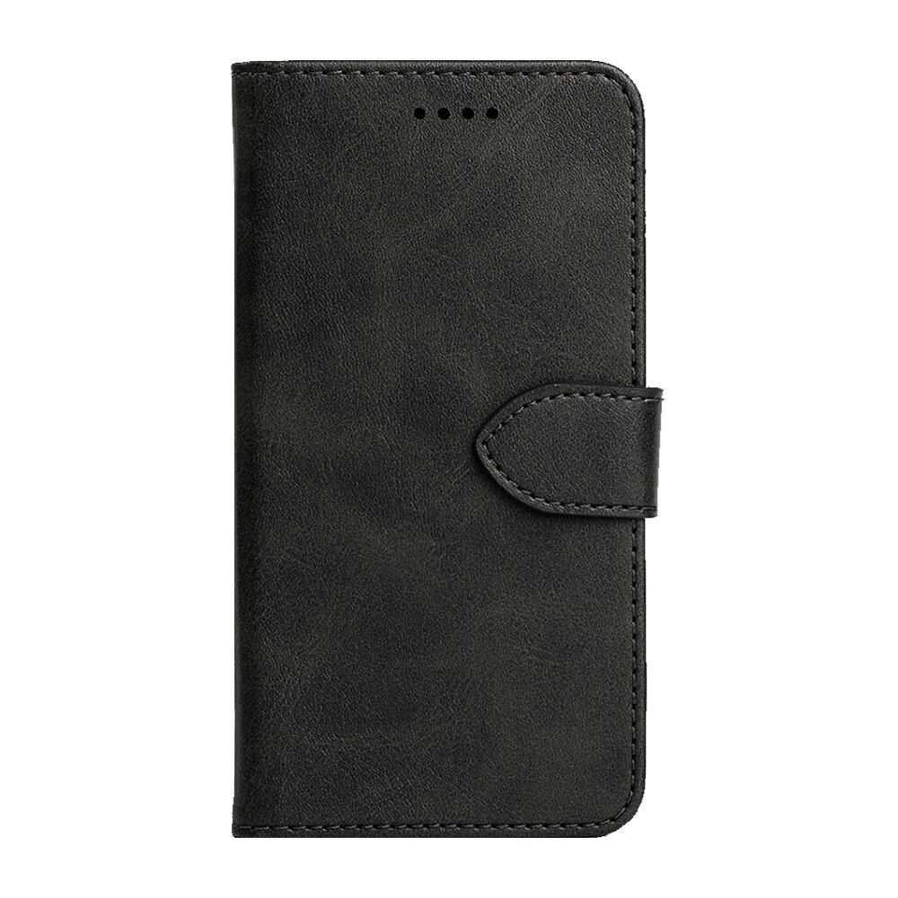 Magnetic Flip with Card Slots Wallet Shockproof Full Cover PU Leather Protective Case for Xiaomi Redmi 9 Non-original - Black - Image 2