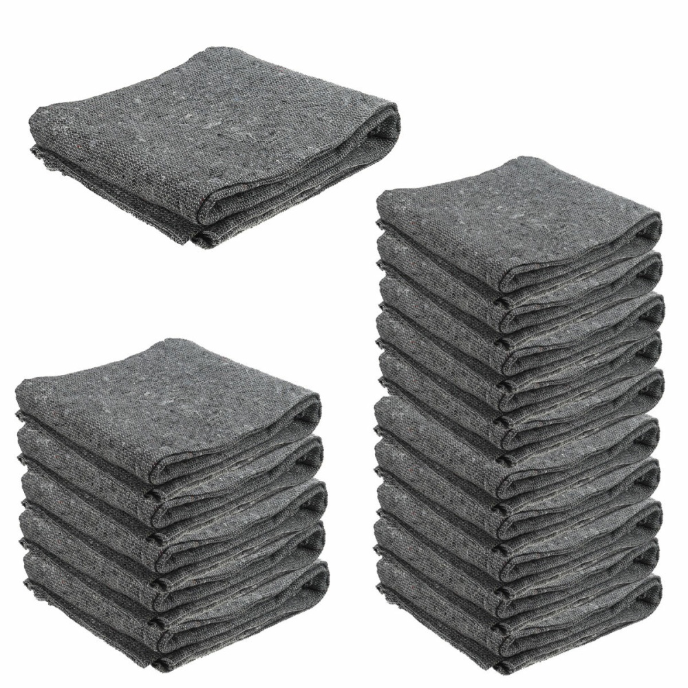 1/5/10PCS 200x150CM Multi-functional Dark Grey Moving Packing Blankets Non-woven Moving Blankets Furniture Pads - 1PCS - Image 2