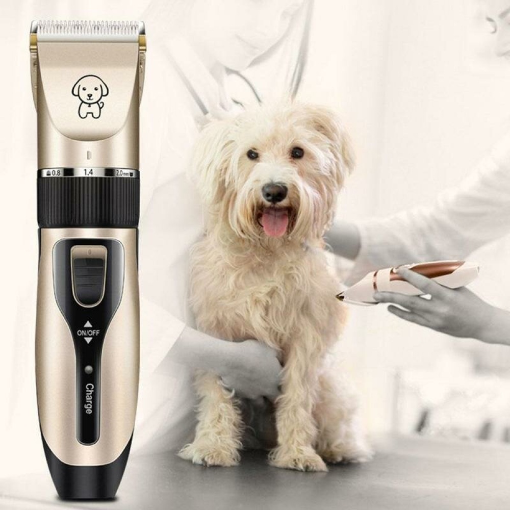 Professional Dog Hair Electric Trimmer With 1 Set Of Clipper Tools USB Charging Pet Grooming Haircut Tool Low-noise Cat Shaver - Image 2