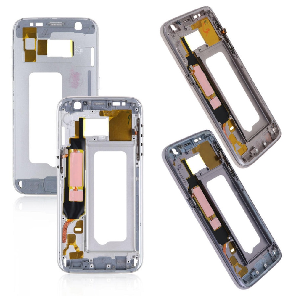 Chassis Mid Frame Cover Replacement Assembly for Samsung Galaxy S7/S7 Edge - S7 Edge Grey - Image 2