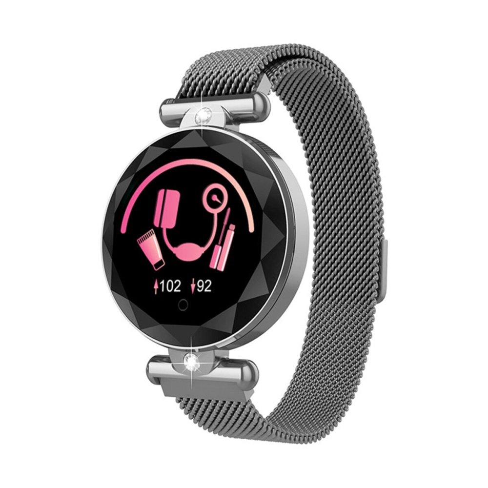 S886 24h Heart Rate Monitor Multi-sport Mode Brightness Adjustment Female Smart Watch - Silver - Image 2