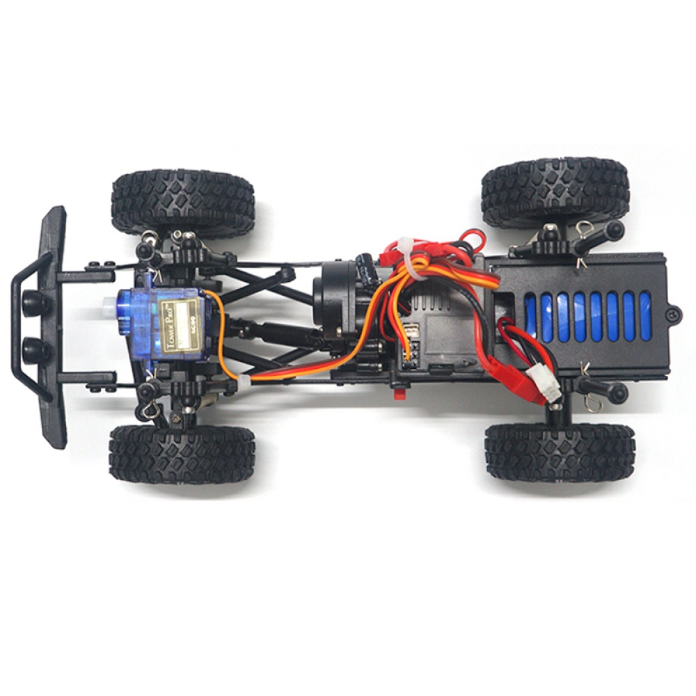 SG-1802 1:18 2.4G Rc Model Climbing Car Toy with Remote Control 20KM/H Orange - Image 2