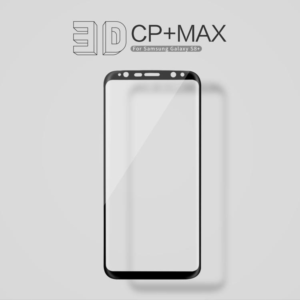 NILLKIN 3D Arc Edge 9H MAX Full Coverage AGC Glass Screen Protector for Samsung Galaxy S8 5.8" - Image 2