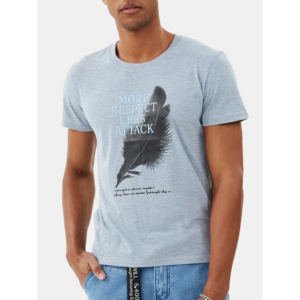 Mens New Short Sleeved Youth Half Sleeved Tide Shirts - 2XL White