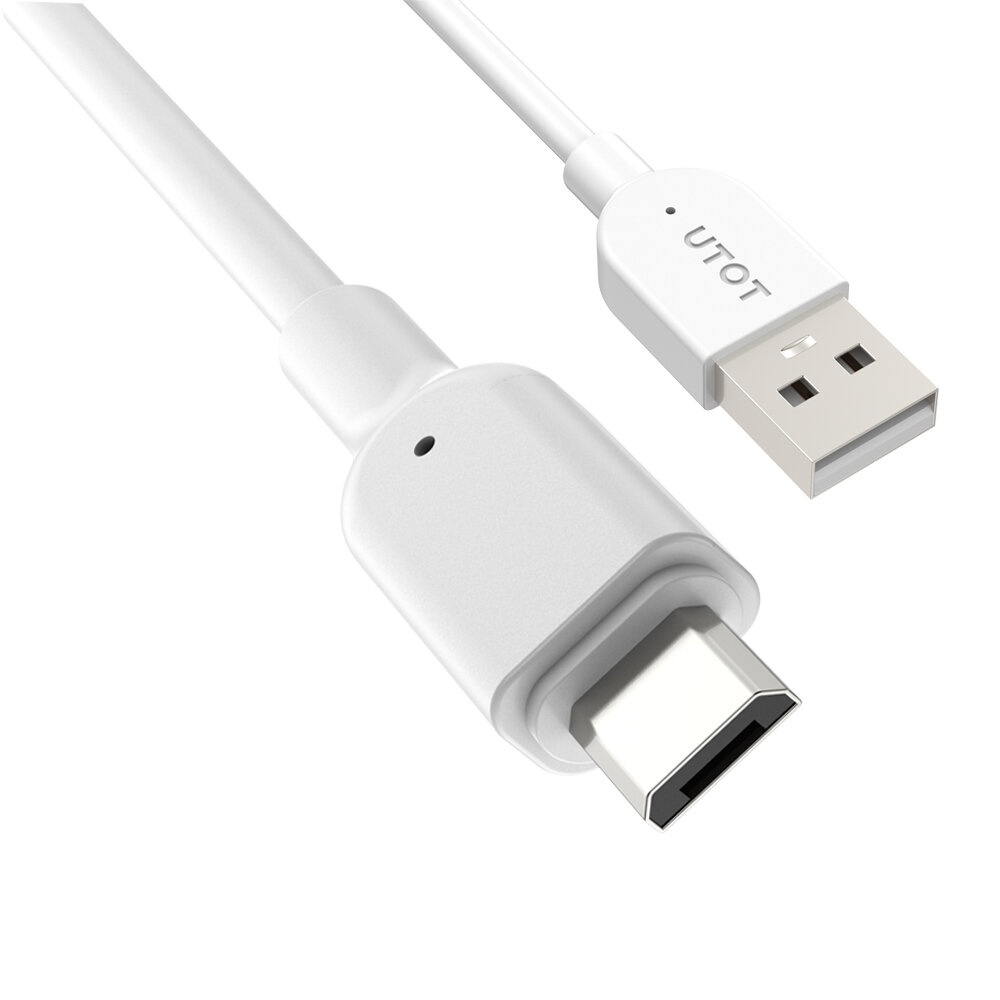 TUTO 2.4A Micro USB Fast Charging Data Cable For HUAWEI Oneplus Android Phone - White - Image 2