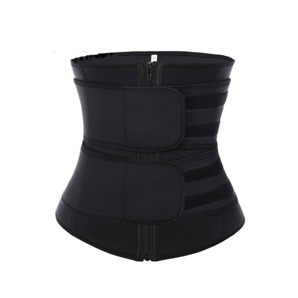 Waist Trainer Vest Large Size Body Shaper Sweat Waist Trainer Corset Sports Spandex Yoga Gym Workout Pilates Adjustable Tummy Fat Burner Hot Sweat Yo