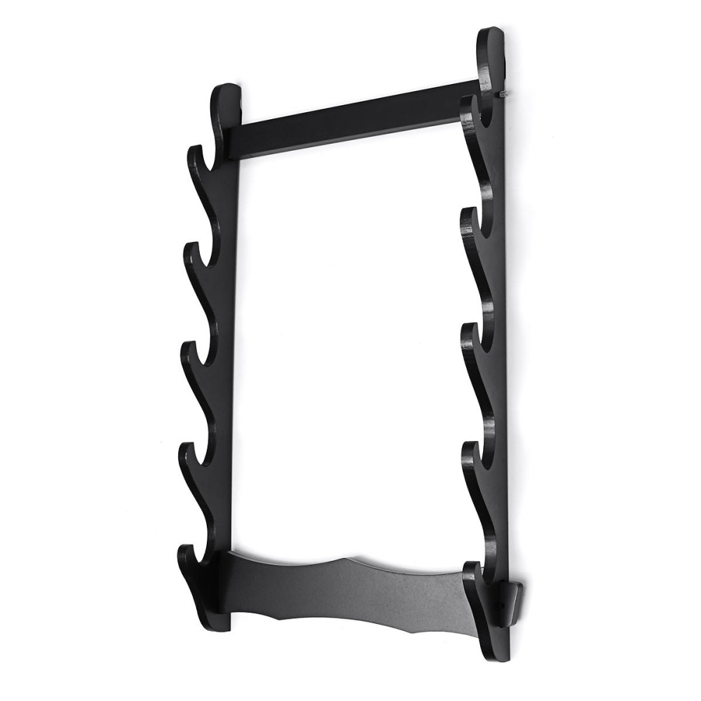 1/2/3/4/5/6 Tier Holder Wall Mount Samuraii Stand Display Katana Hanger Rack Support - type4 - Image 2