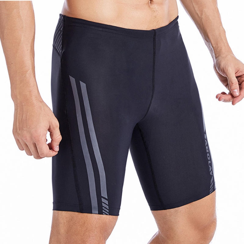 SOBOLAY S-5142 Outdoor Sports Beach Quick-drying Sun Proof Men Fifth-pants Swimming Trunks - XL - Image 2