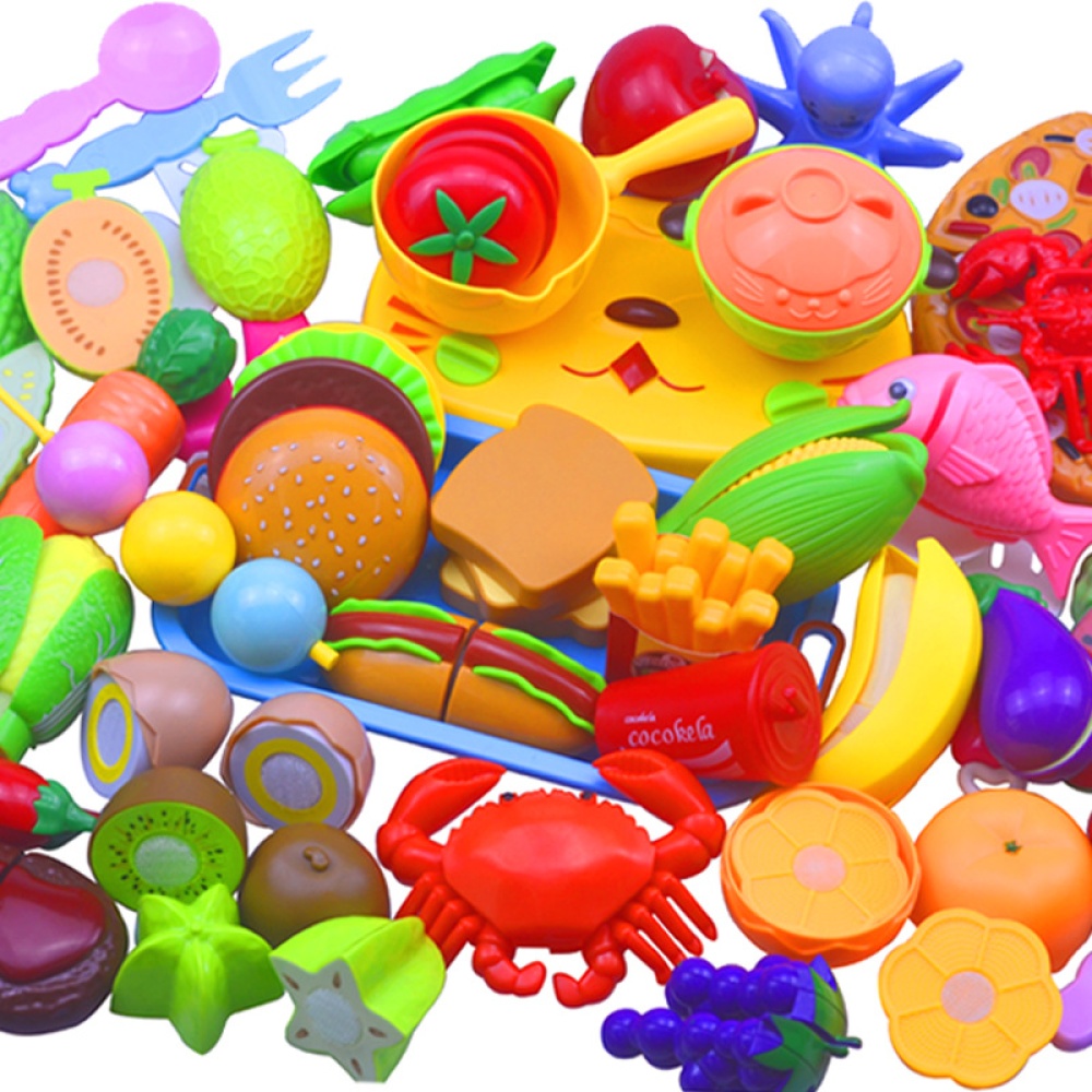 Children Cute Pretend Play Simulation Fruit Vegetable Set for Kids mushroom - Image 2