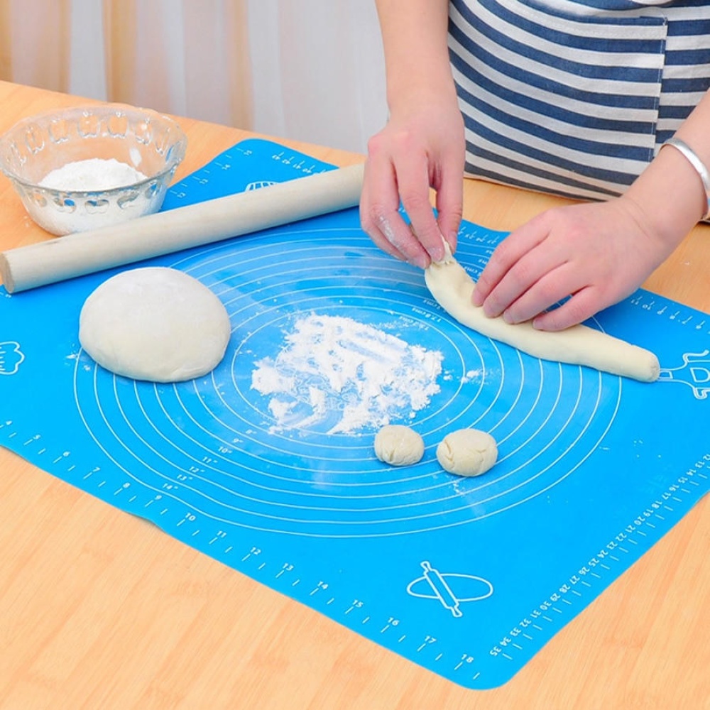 Rolling Cut Mat Pad Cake Dough Liner Home Bakeware Baking Oven Mat Baking Mat - Pink - Image 2