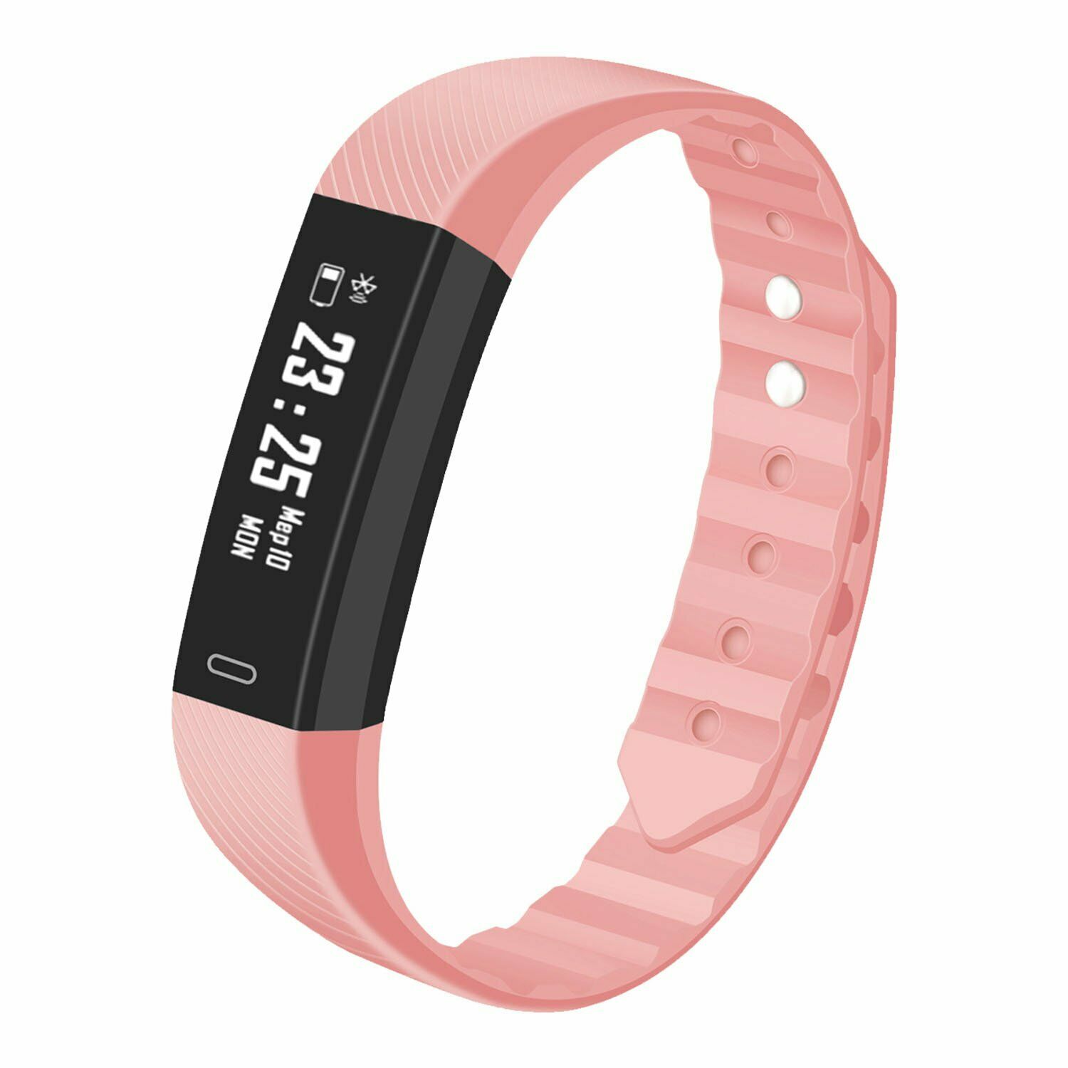 Bracelet IP67 (faible fréquence cardiaque, rose)