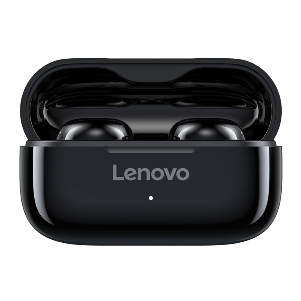 Lenovo LP11 TWS Earphones Wireless bluetooth V5.0 Headphones Stereo Noise Reduction 300mAh In-Ear Sports Earbuds with Charging Case - Black - Image 2