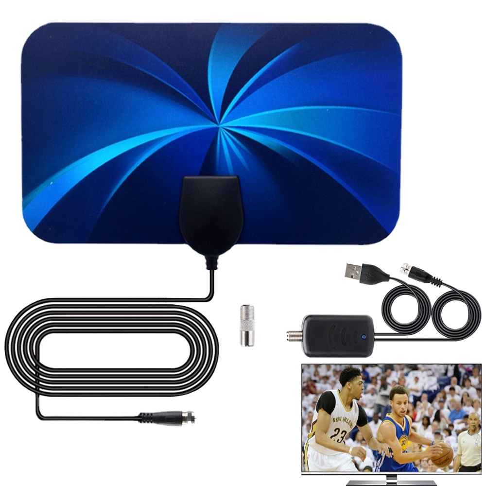 Dvb-t2 Digital Antenna 3600 Miles Indoor 4K Tv Ground Signal Receiving - Image 2