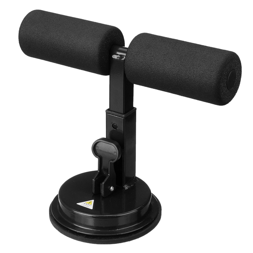 Suction Sit Up Stand Bars Portable Core Strength Muscle Training Safety Body Building Fitness Equipment - Red