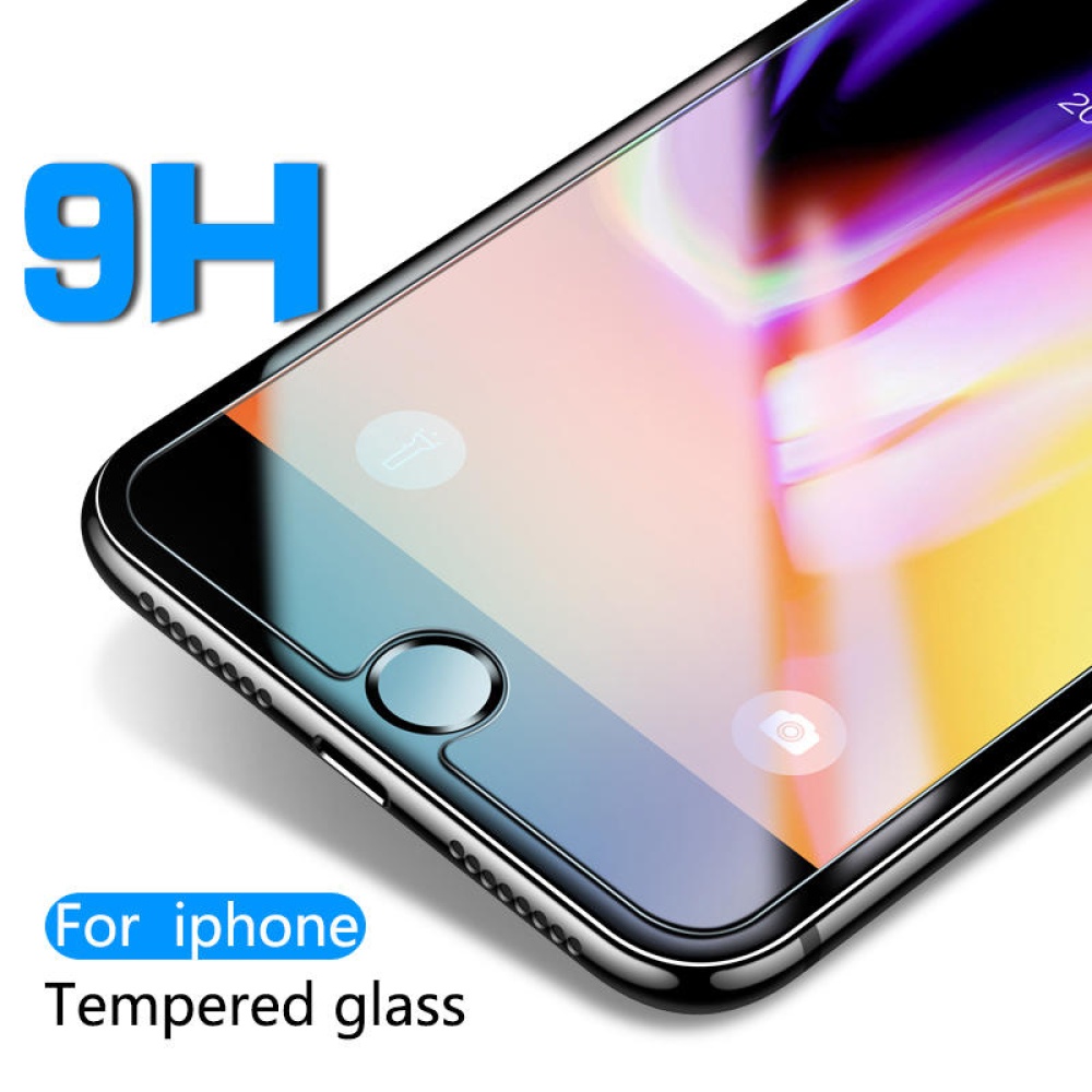 HD Clear 9H Anti-explosion Anti-scratch Tempered Glass Screen Protector for iPhone X XS XS Max XR 6P 6S Max 7 8 7Plus 8Plus - iPhone 6/6s Transparent - Image 2