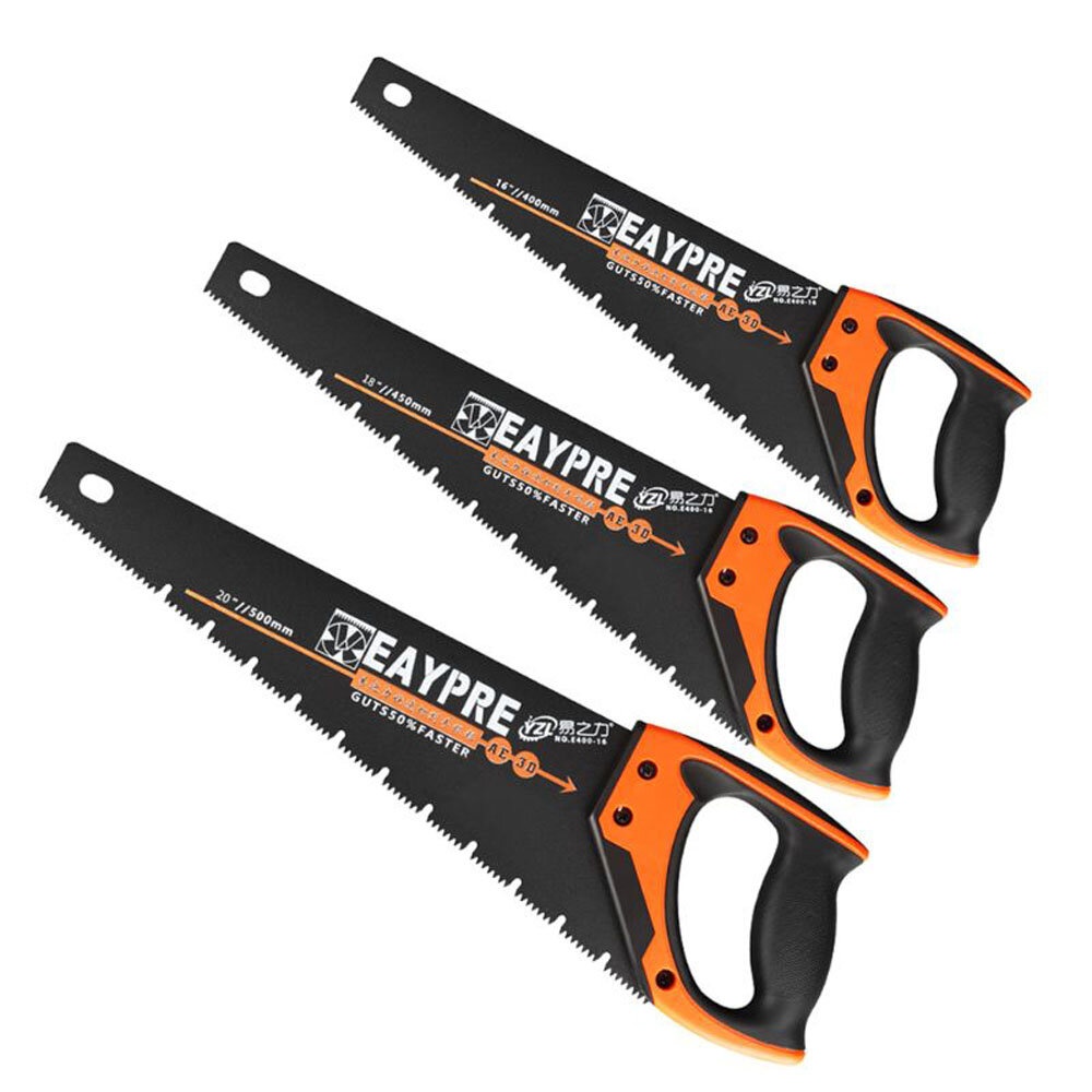 Household Hand Saw Fast Cutting Wood Plastic Tube Trim Gardening Branch Woodworking Tube Cutting Saw - 16inch