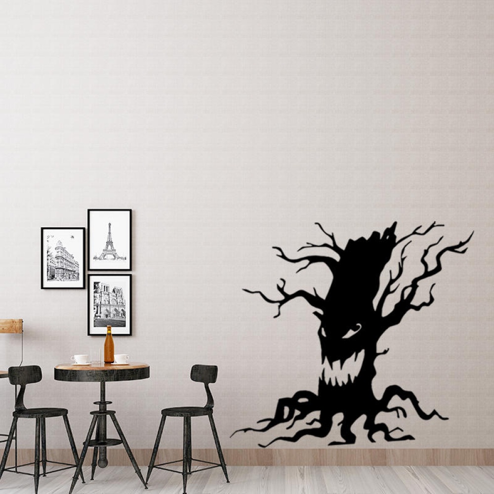 Miico FX3014  Sticker Cartoon Sticker Ghost Tree Pattern Removable Wall Stickers