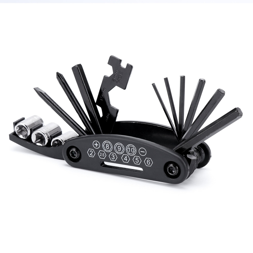 BIKIGHT 16-in-1 Folding tools Repair Combination Tools Wrench Set Multifunctional Tools Bicycle Tools - Image 2