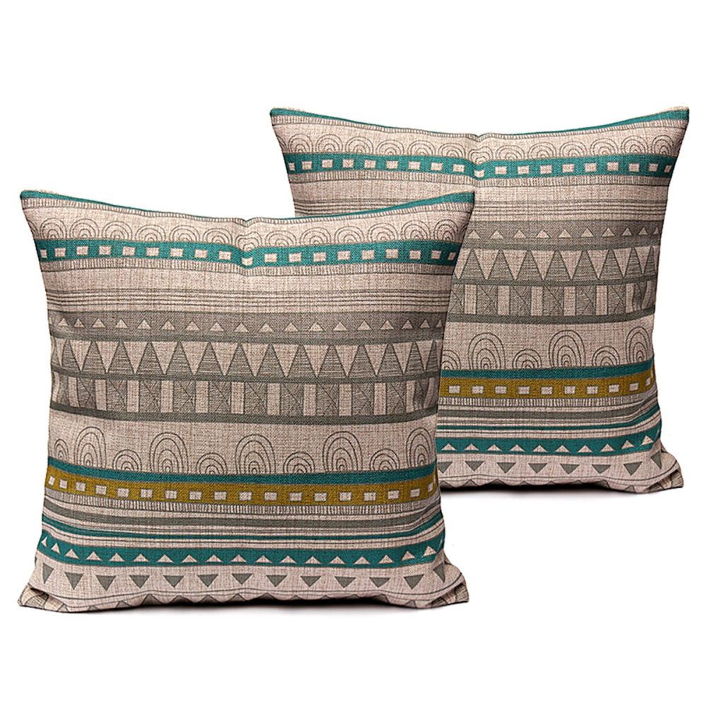 Minimalist Style Pillow Case Home Linen Cushion Cover Fashion Colorful Geometric Patterns - 13 - Image 2