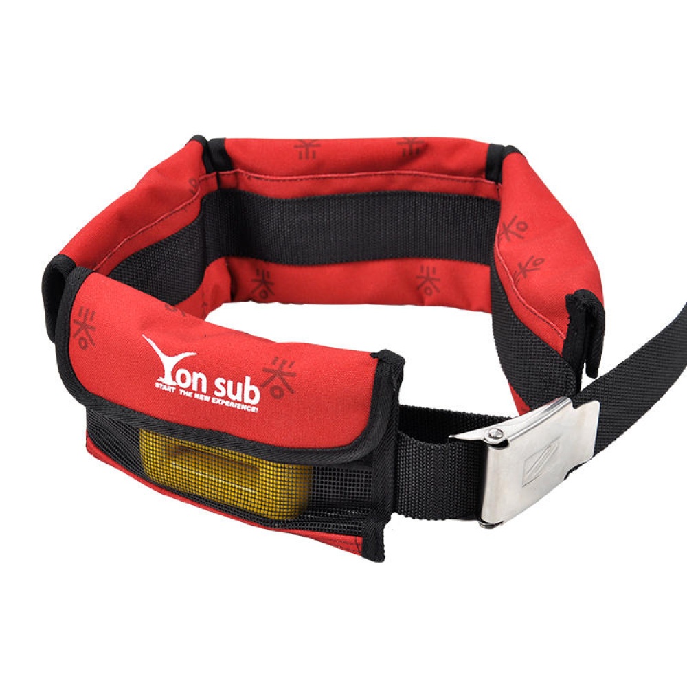 diving set Adjustable 4/3 Pocket Diving Weight Belt With Stainless Steel Buckle Water Sport Equipment For Underwater Hunting 4 Colors - #3 - Image 2