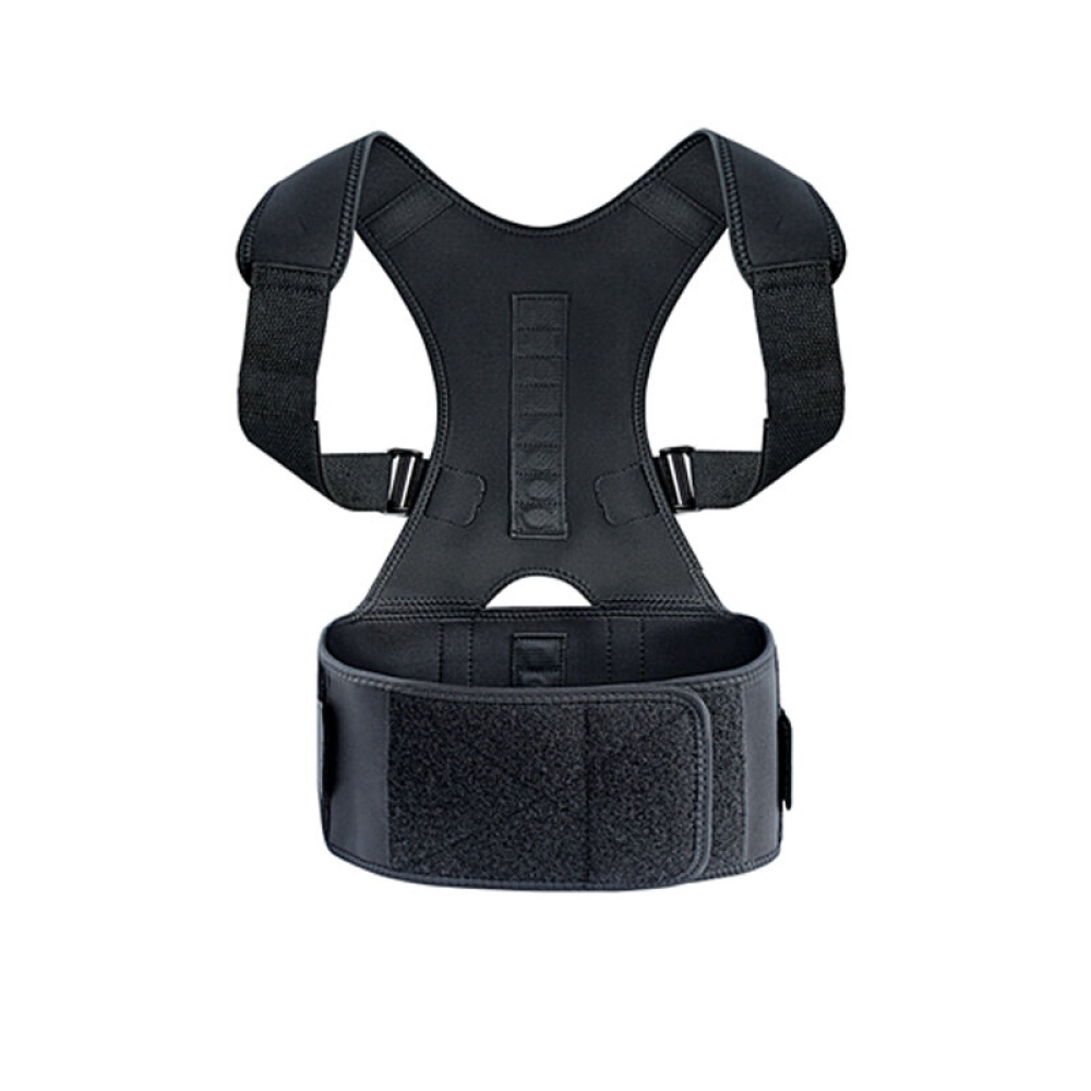 BOER Posture Correct Belt Power Magnets Posture Sport Back Support Strap Postural Correction Belt Chiropractic Vest - L - Image 2