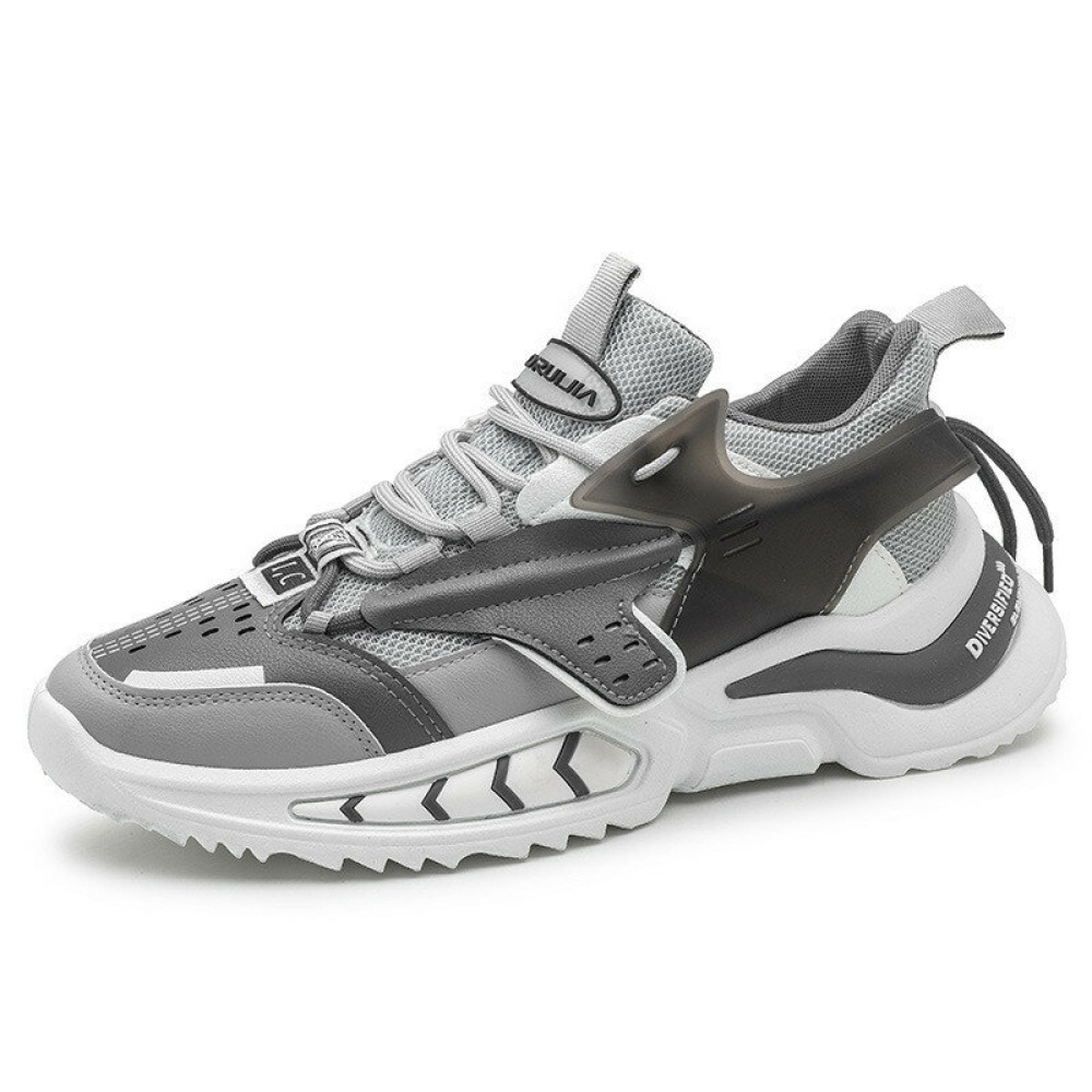 New Casual Running Shoes Breathable Comfortable Jogging Sneakers Walking Hiking - Black 6.5