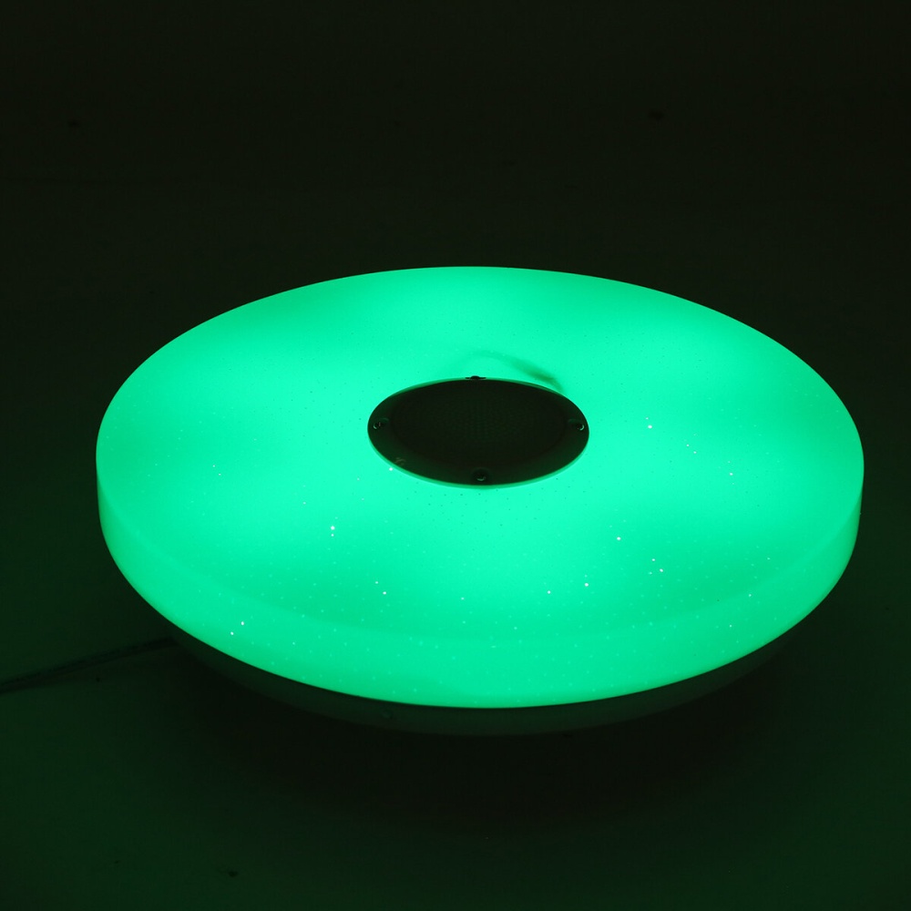 36W/60W 33CM Diameter Modern LED Music Ceiling Light RGB APP Bluetooth Speaker Down Lamp - 60W 170-265V - Image 2