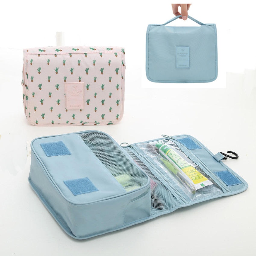 Multi-functional Travel Wash Bag Waterproof Cosmetic Hanging Bag - #1 - Image 2