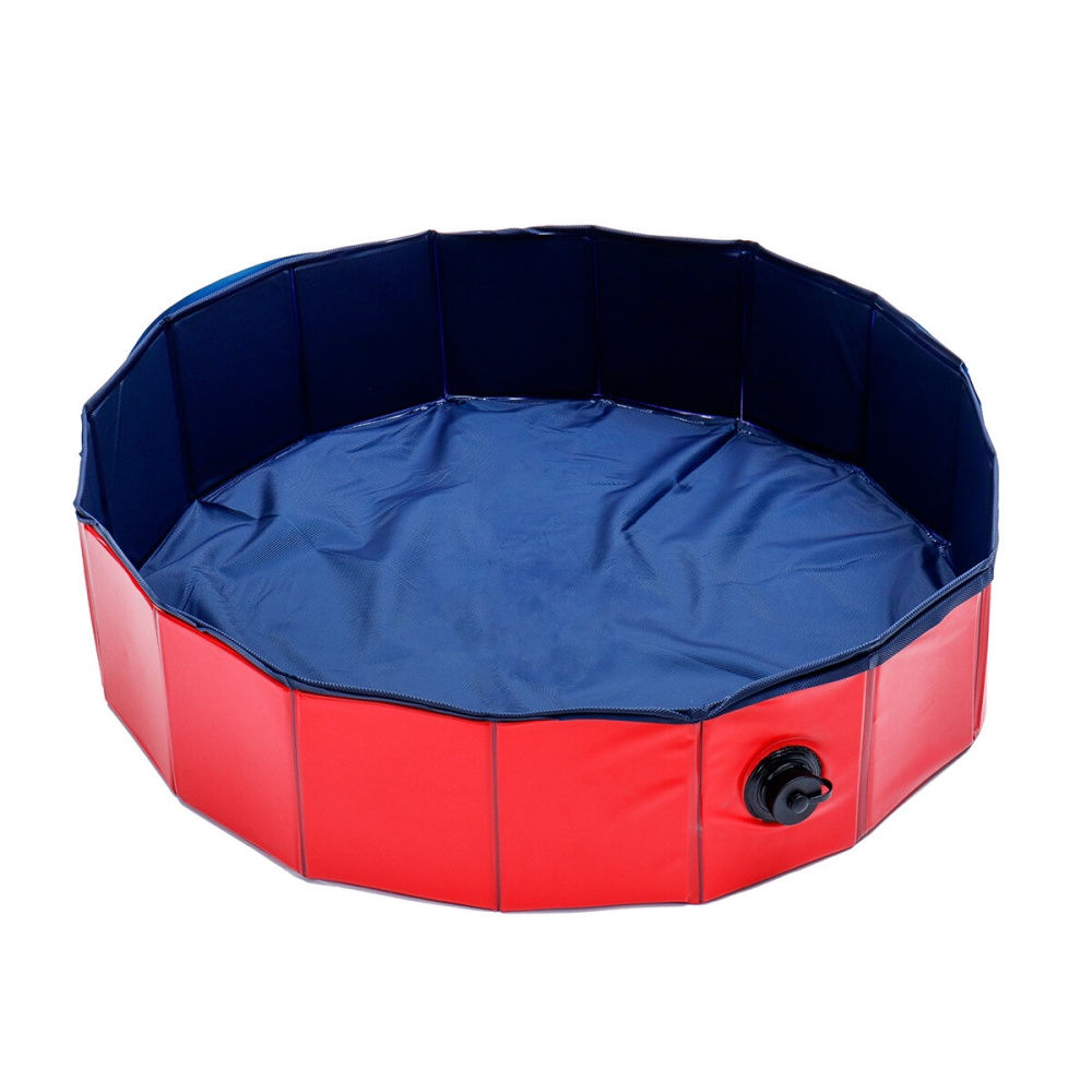 Foldable Pet Bath Pool Collapsible Dog Pool Pet Bathing Tub Pool Kiddie Pool for Dogs Cats and Kids - S - Image 2