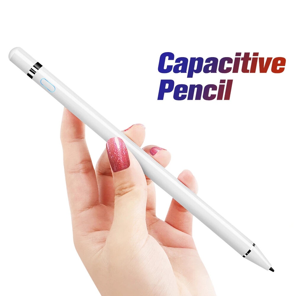 WiWU P339 Stylus Pen Universal High Sensitive Drawing Capacitive Pen Touch Screen Stylus Drawing Pen for Apple Tablet Android For Samsung Galaxy - Wh - Image 2