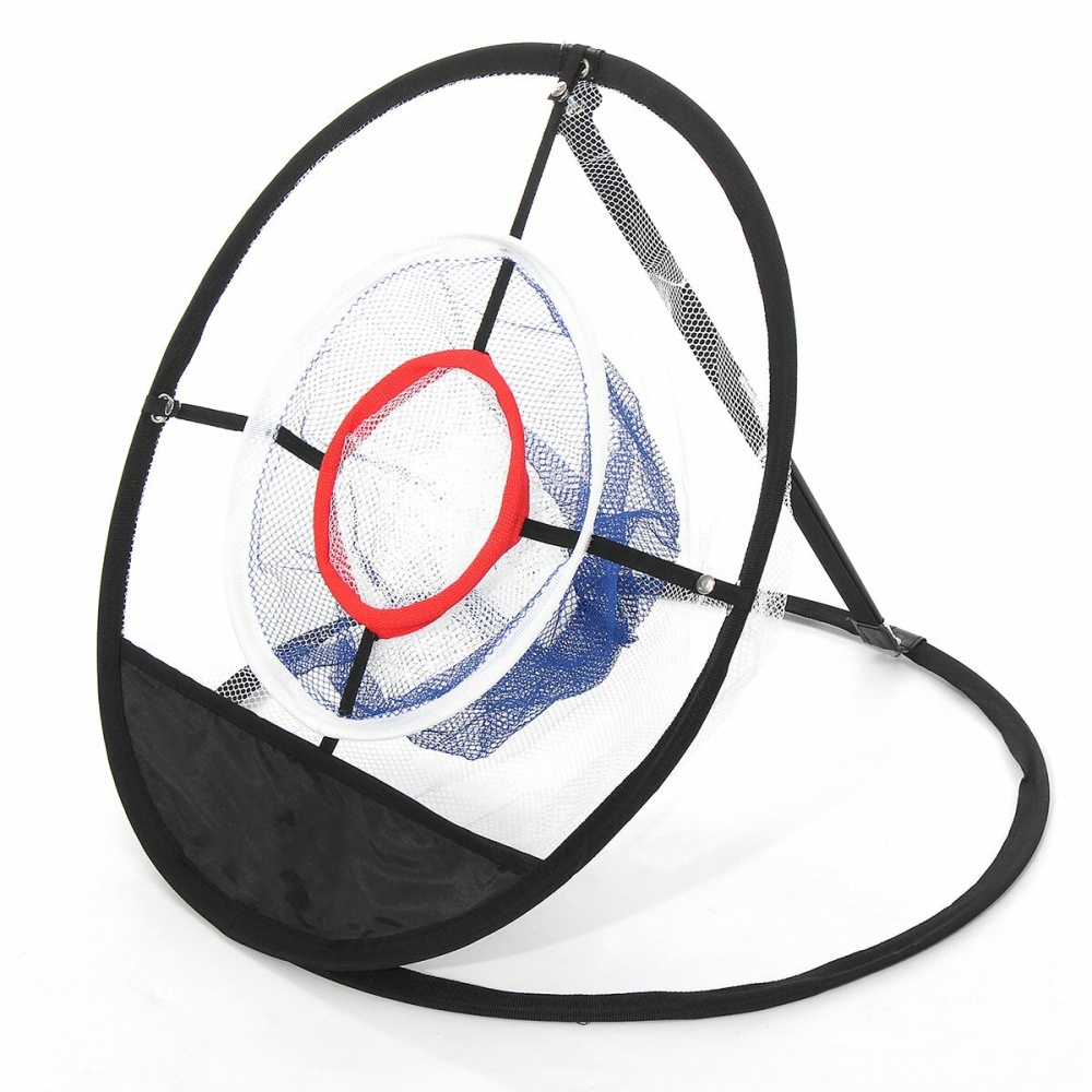 Golf Chipping Net Folding Mini Golf Training Net Swing Pitching Net Outdoor Sport with Golf Mat - Image 2