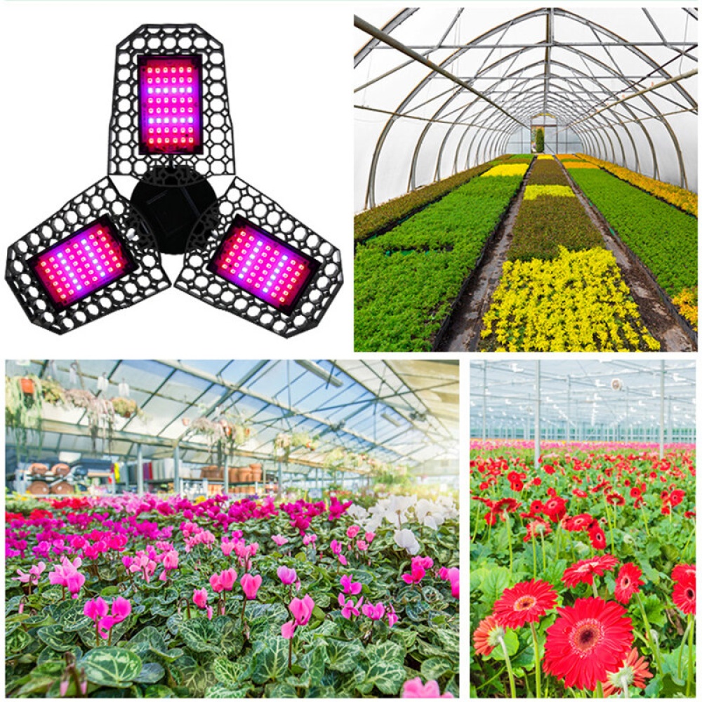 108/126/144LED Plant Grow Light Bulb Full Spectrum Indoor Improve Veg Flower Growth Lamp - 108LED - Image 2