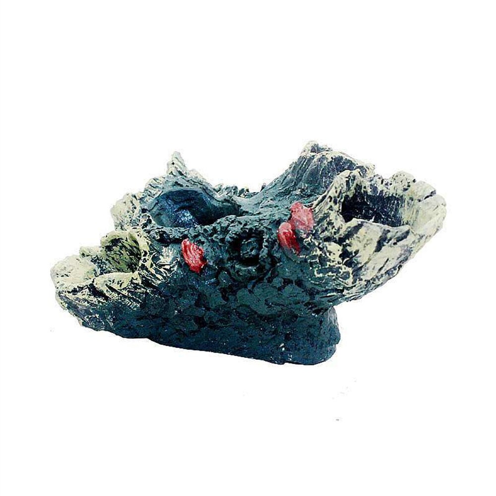 Aquarium Decorative Stone Resin Rock Cave Ornament Landscape Decoration for Fish Shrimp - Image 2