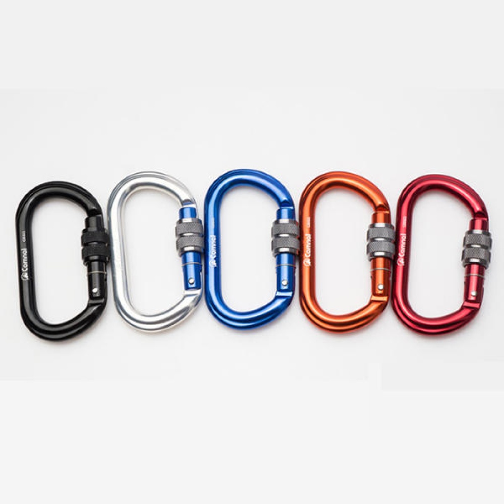 CAMNAL Aluminum Alloy Carabiner O Shape Buckle Outdoor Climbing Hunting Hanging Buckle - Red - Image 2