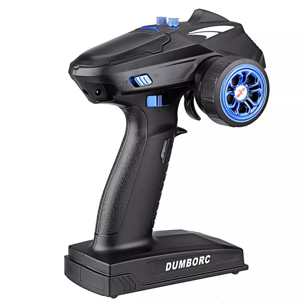 DumboRC X6 2.4G 6CH Transmitter with X6F/X6FG Receiver for JJRC Q65 MN-90 Rc Car Boat Model Parts X6F receiver (without gyroscope)