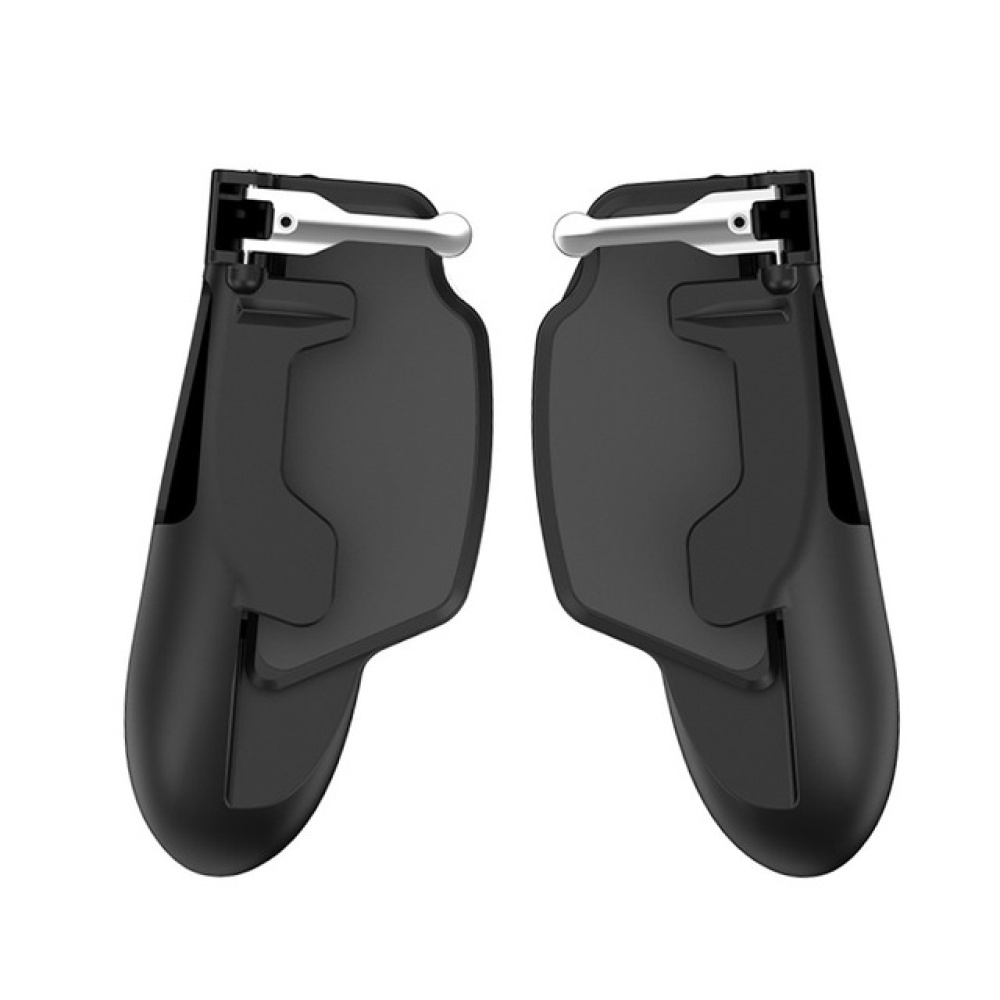 Game Grip Handle Joystick Controller Gamepad Trigger Fire Button Aim Key for iPad Tablet PC black