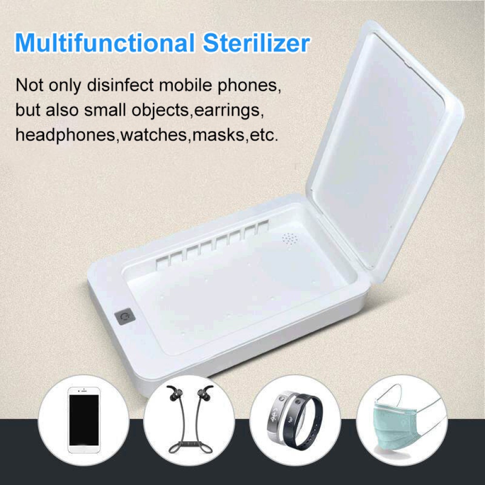 Multifunction Automatic UV Sterilizer for Mobile Phone Mask Toothbrush Watch Beauty Underwear Sterilization UV Sterilizer Disinfection Box - Image 2