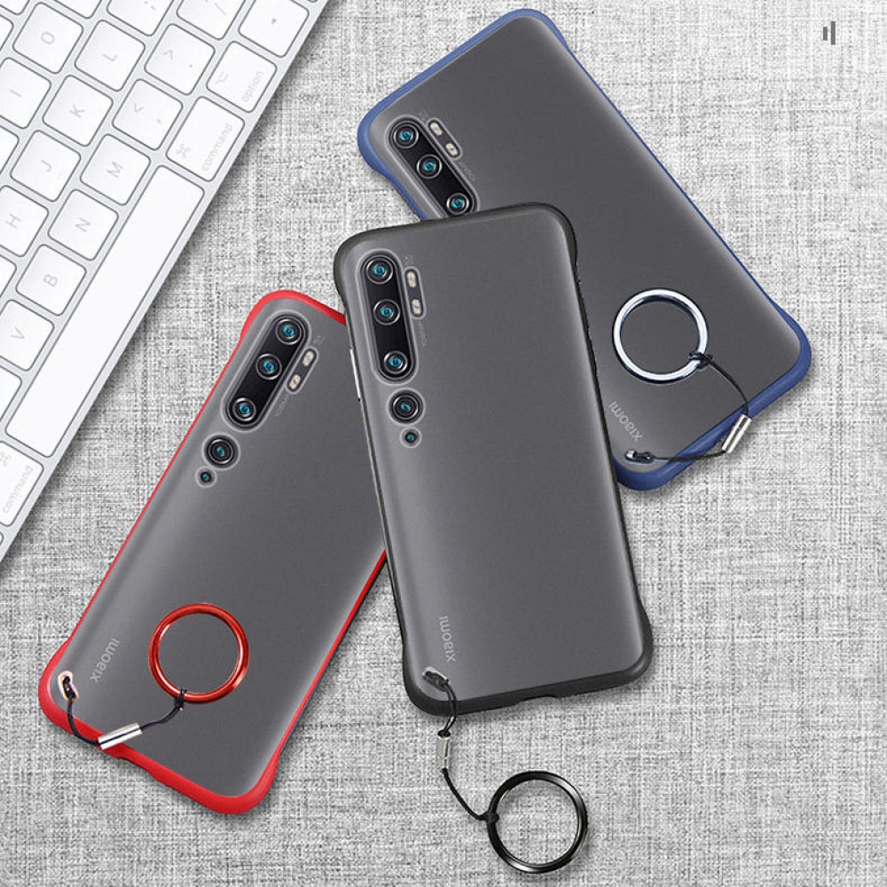 Frameless Ultra Thin Matte With Finger Ring Hard PC Protective Case for Xiaomi Mi Note 10 / Xiaomi Mi Note 10 Pro / Xiaomi Mi CC9 Pro Non-original - - Image 2