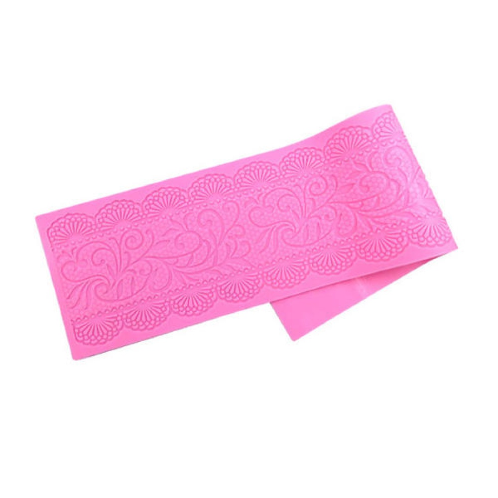 Silicone Cake Lace Mats Mold Fondant Cake Decorating Tools Wedding Flower Embossing Mould - Image 2