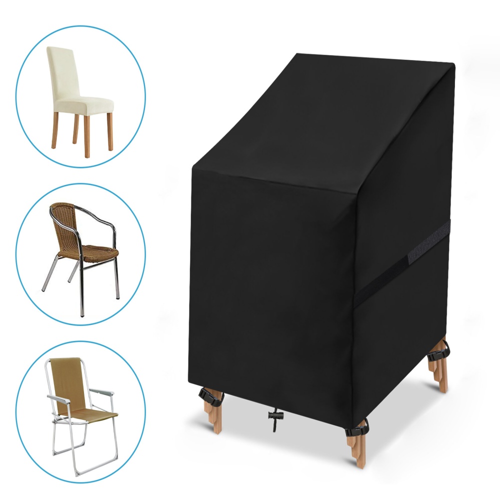 420D Nylon Oxford Chair Cover Double-layer Anti-UV Waterproof Chair Cover - Image 2