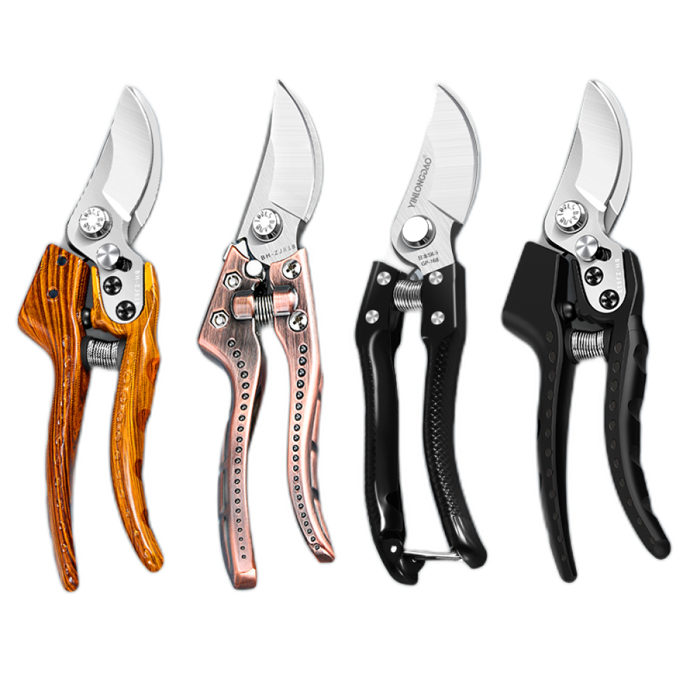 Garden Pruning Shears Tree Trimmers Garden Hand Pruner Scissor Garden Labor-saving Hardware Tools Flower Scissors Orchard Shear Easy Tool - A