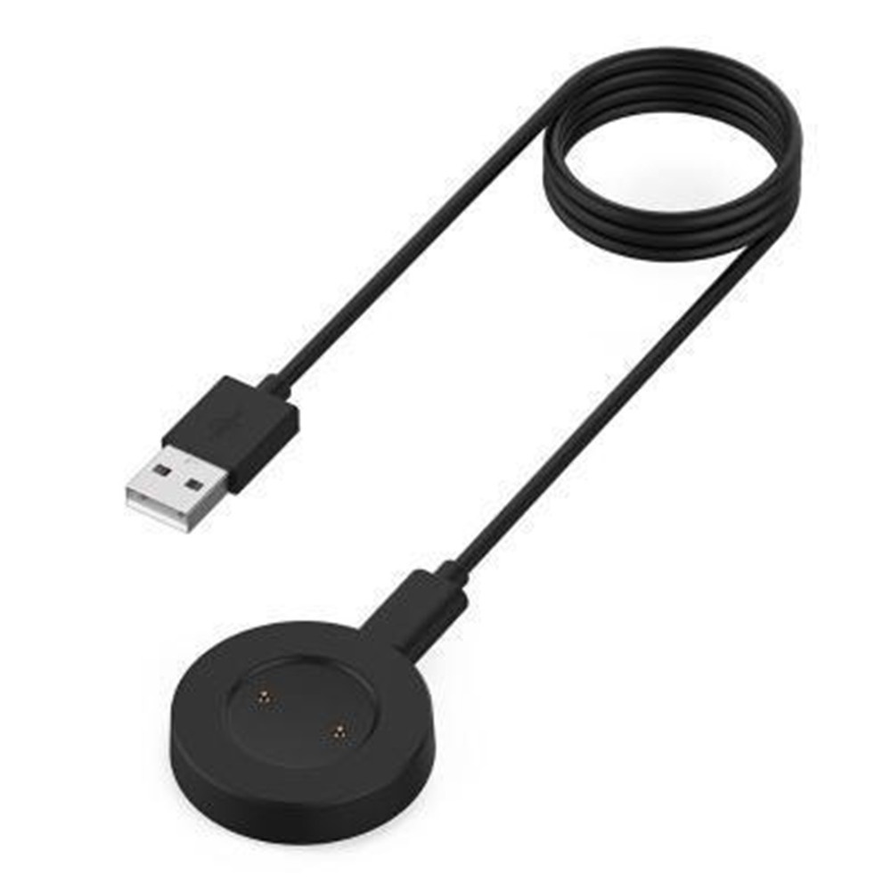 Magnetic Base 100cm Charger Adapter USB Charging Cable for Huawei GT / GT2 Honor Magic Watch black