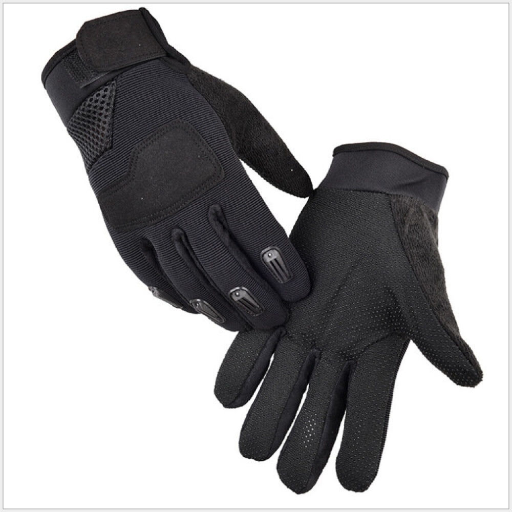 KALOAD Tactical Glove Full Finger Anti-Skid Gloves Bicycle Camping Hunting Gloves - Sand